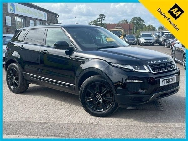 Black Used 2018 Land Rover Range Rover evoque SE SUV | £15,000 (Fair price) - Image 1/1
