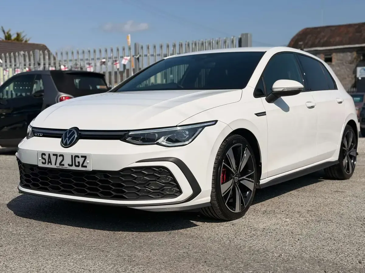 Used VW Golf VIII GTD 2022 White Hatchback