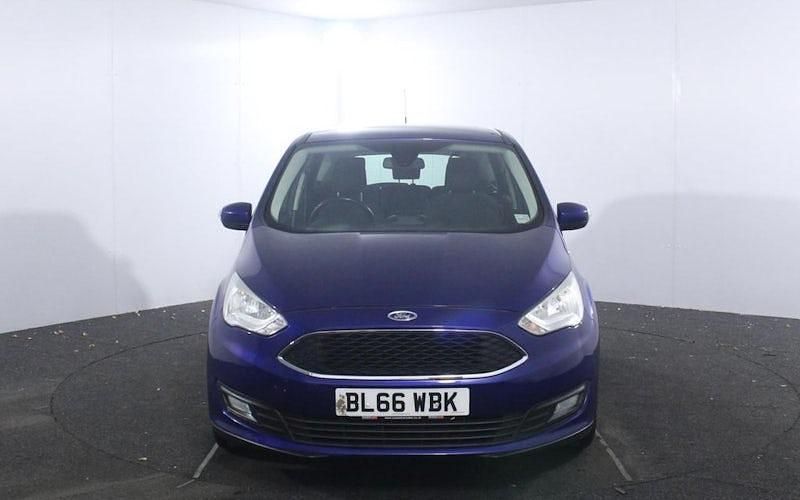 Used Ford C-MAX Zetec 125 HP (91 kW) 2016 Blue MPV