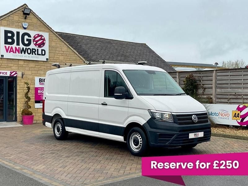 White Used 2021 VW Crafter Trendline Van | £18,994 (Super price) - Image 1/3