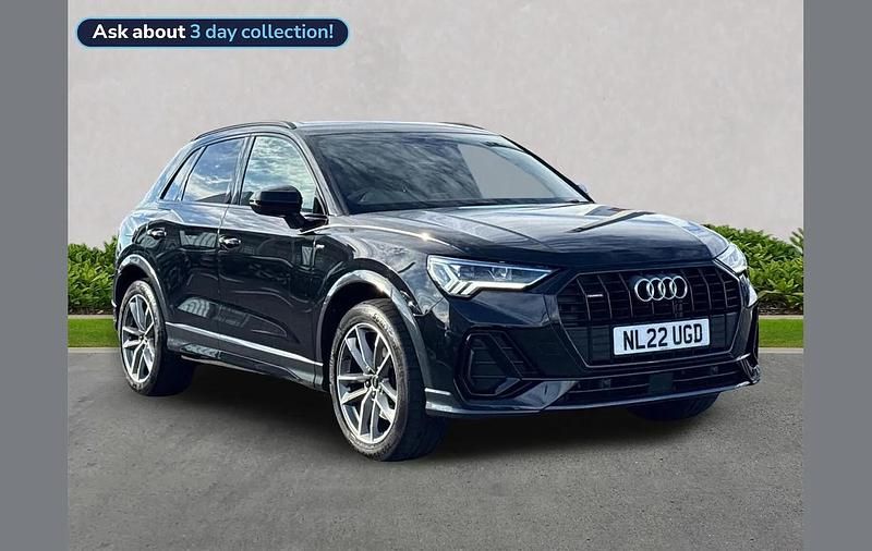 Used Audi Q3 Black Edition 190 HP (139 kW) 2022 Black SUV