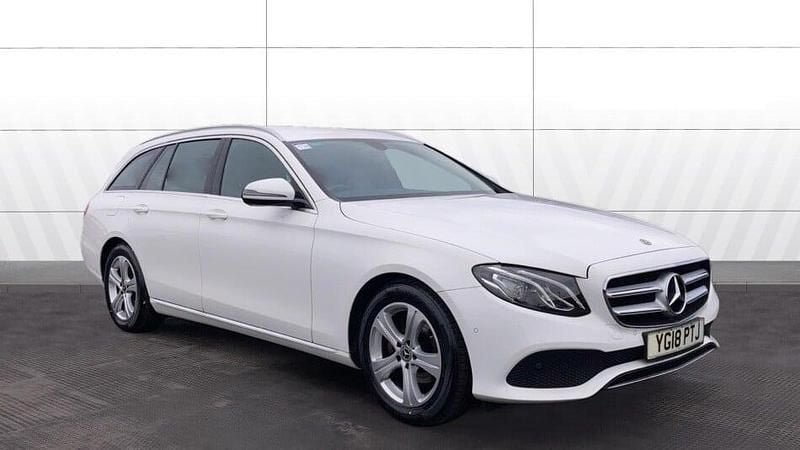 White Used 2018 Mercedes E220 SE Estate | £17,995 (Super price) - Image 1/3