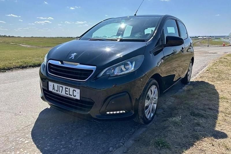 Black Used 2017 Peugeot 108 Active Hatchback | £5,295 (Fair price) - Image 1/1