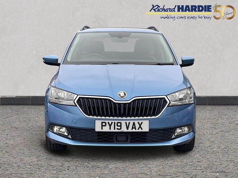 Used Skoda Fabia SE L 108 HP (79 kW) 2019 Blue