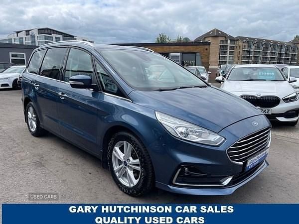 Blue Used 2021 Ford Galaxy Titanium MPV | £17,950 (Expensive) - Image 1/4