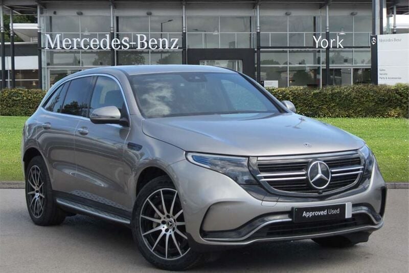 Silver Used 2021 Mercedes EQC400 AMG line SUV | £24,750 (Good price) - Image 1/3