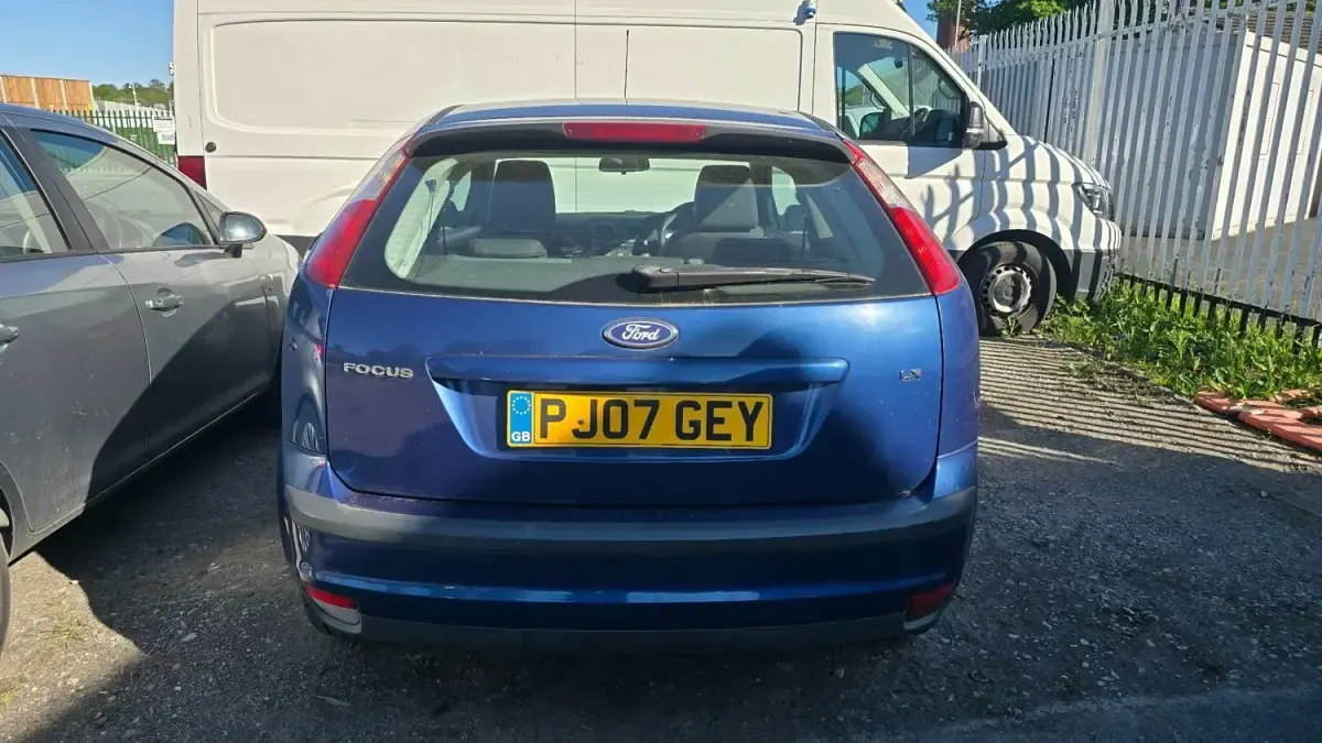 Gebraucht Ford Focus 2007 Blau Kleinwagen