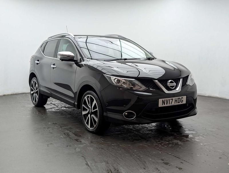 Used Nissan Qashqai Tekna 2017 Black SUV