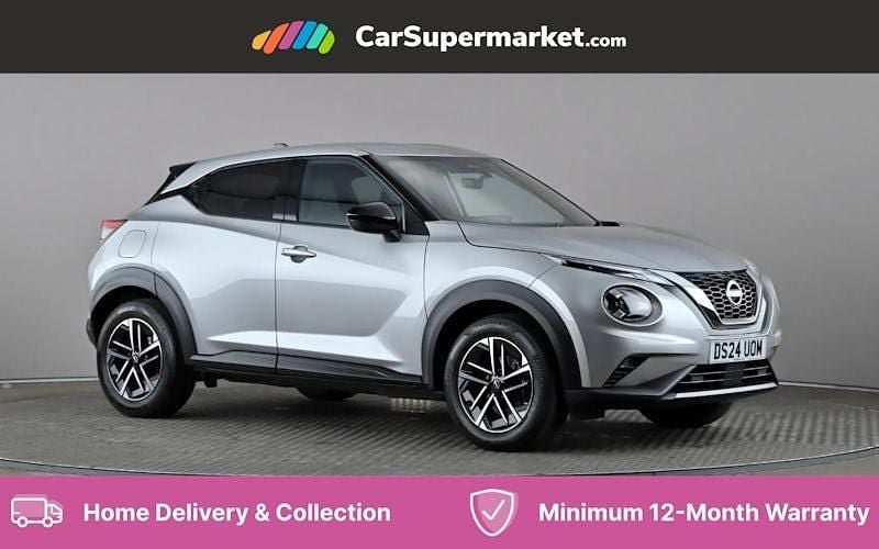 Silver Used 2024 Nissan Juke N-Connecta SUV | £15,897 (Fair price) - Image 1/4