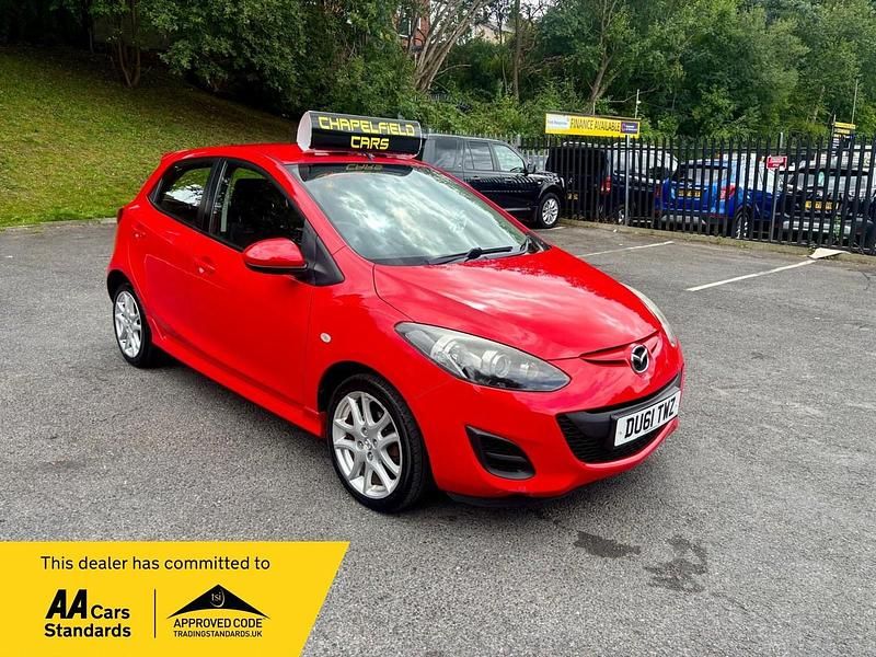 Red Used 2011 Mazda 2 Hatchback | £2,500 (Fair price) - Image 1/3
