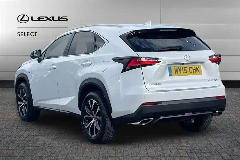 Used Lexus NX200t Sport Line 235 HP (172 kW) 2015 Sonic white SUV