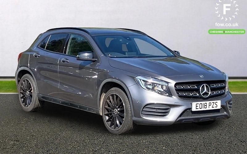 Used Mercedes GLA200 Active 136 HP (100 kW) 2018 Grey SUV