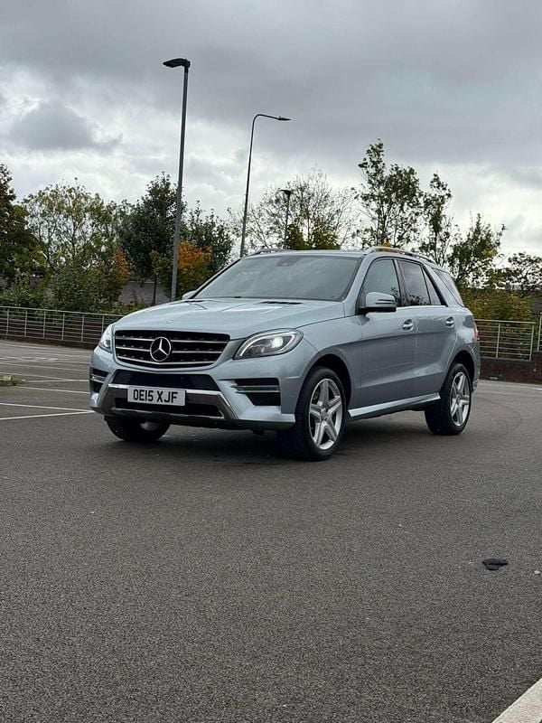 Silver Used 2015 Mercedes ML350 AMG line SUV | £13,150 (Fair price) - Image 1/4
