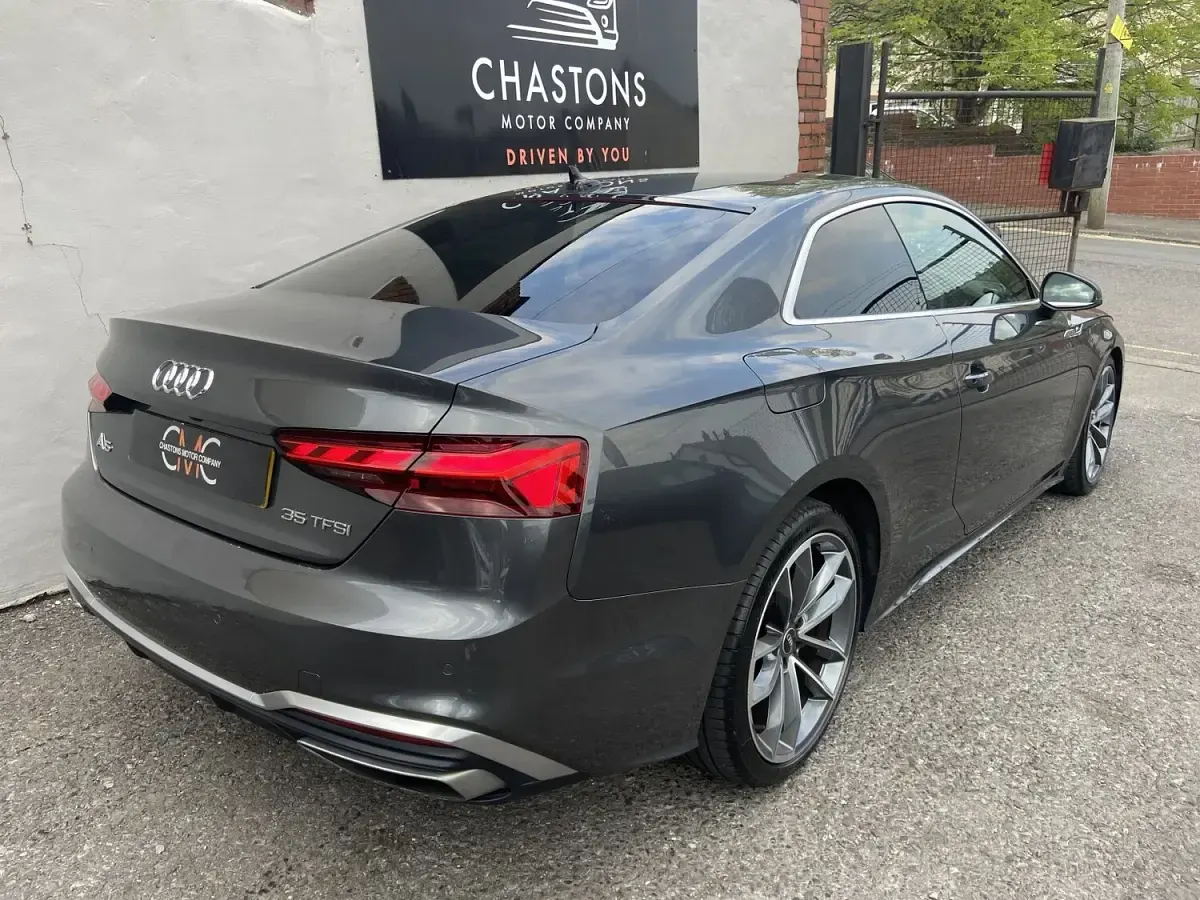 Used Audi A5 S-Line 150 HP (110 kW) 2022 Grey Coupe