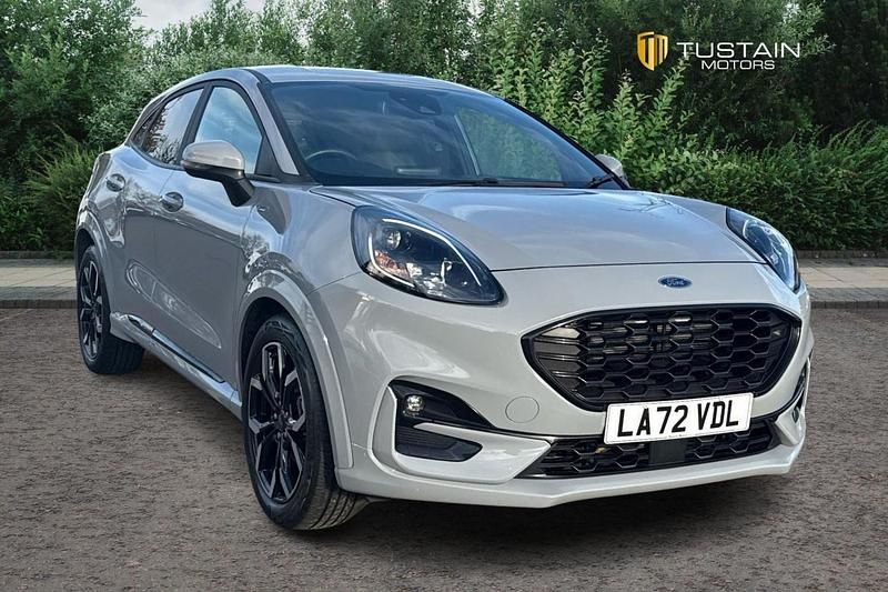 Grey Used 2022 Ford Puma ST-Line X Hatchback | £16,299 (Fair price) - Image 1/4