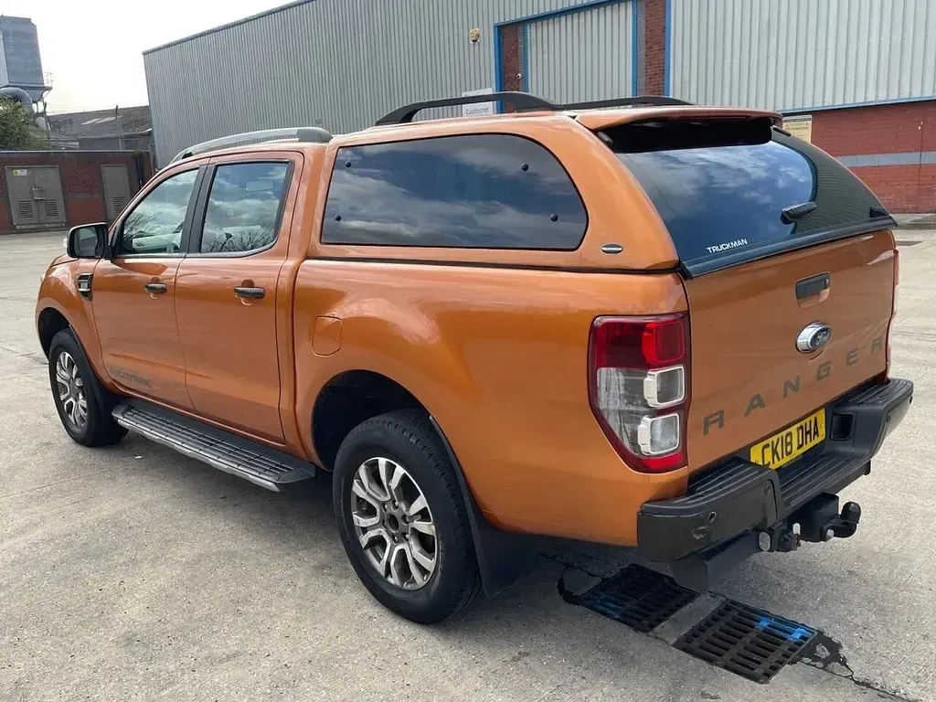 Used Ford Ranger Wildtrack 200 HP (147 kW) 2018 Orange Pickup