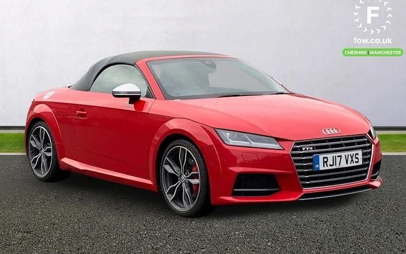 Red Used 2017 Audi TTS Comfort Cabriolet | £20,199 (Good price) - Image 1/3