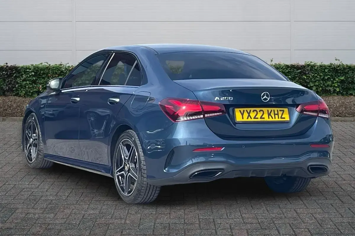 Used Mercedes A200 AMG Line Premium 2022 Blue Sedan