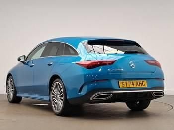 Used Mercedes CLA250e AMG Line Premium 218 HP (160 kW) 2024 Blue Sedan