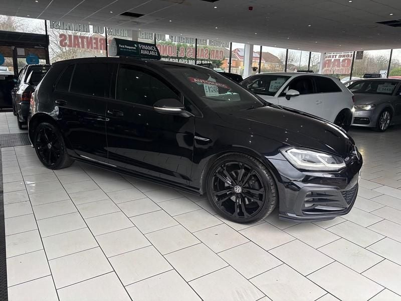 Used VW Golf VII GTD 184 HP (135 kW) 2017 Black Hatchback