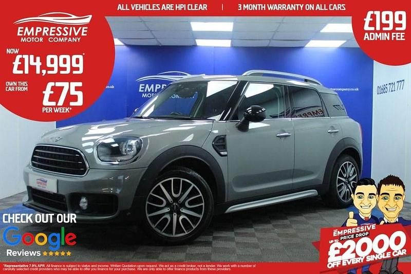 Grey Used 2018 Mini Cooper Countryman SUV | £15,499 (Fair price) - Image 1/4