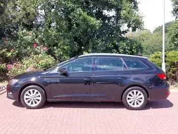 Used Seat Leon SE 115 HP (84 kW) 2020 Black Estate