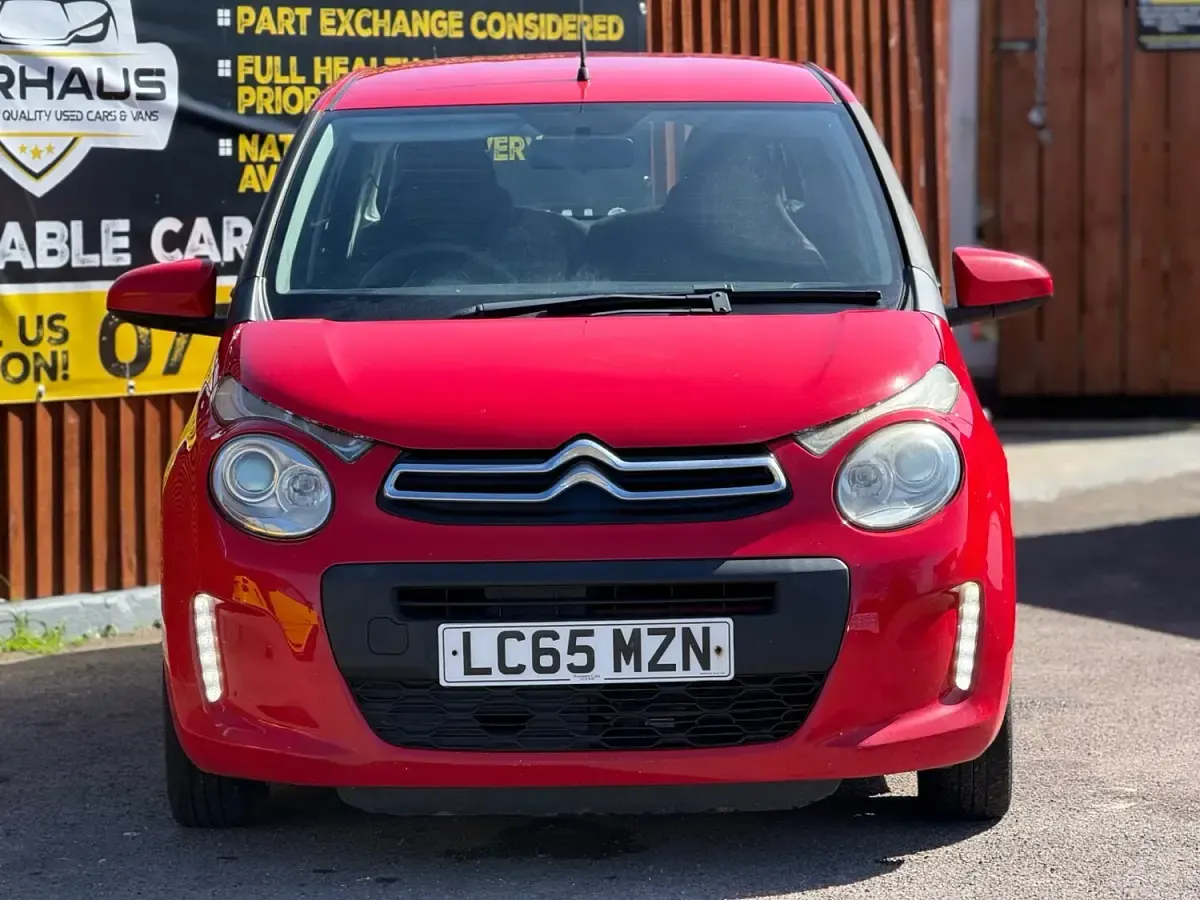 Used Citroën C1 Feel 82 HP (60 kW) 2015 Red Hatchback