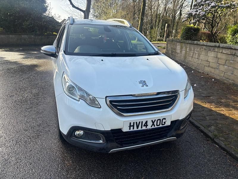 Second-hand Peugeot 2008 Allure 92 CP (67 kW) 2014 Alb SUV