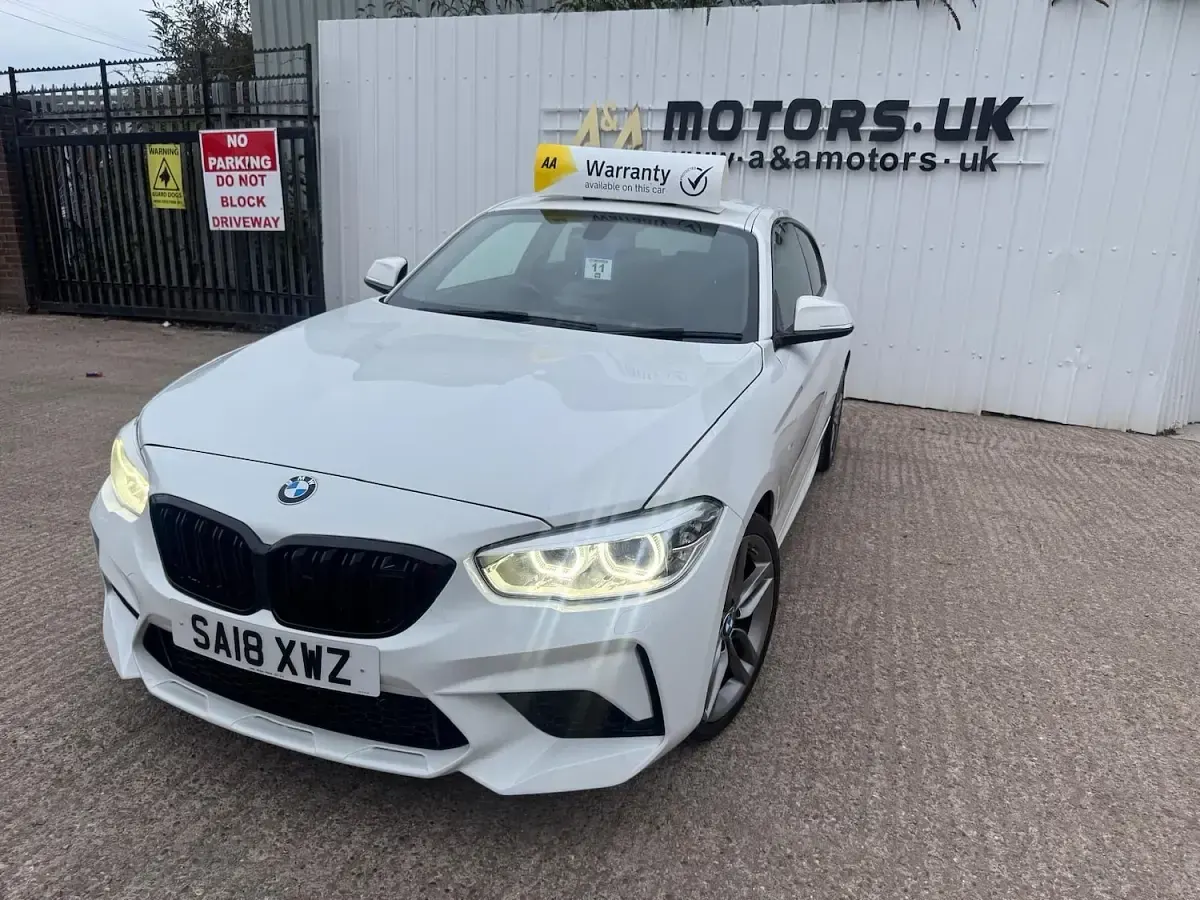 Used BMW 116 M Sport 2018 White Hatchback