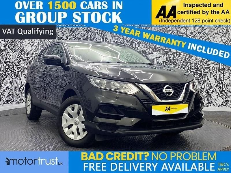 Used Nissan Qashqai S 140 HP (102 kW) 2020 Black SUV