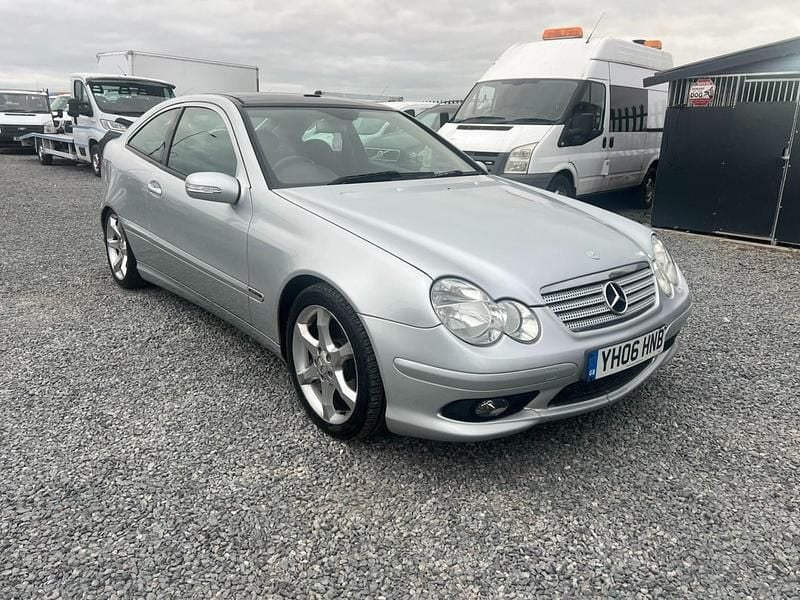 Silver Used 2006 Mercedes C180 Edition Coupe | £2,495 (Fair price) - Image 1/4