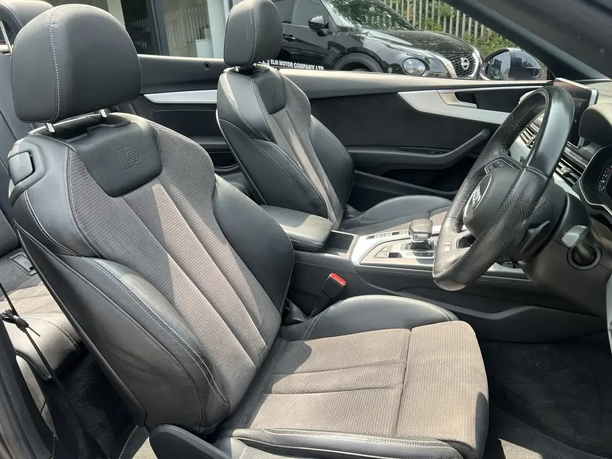 Used Audi A5 Cabriolet S-Line 2018 Grey Cabriolet