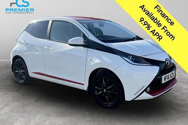 White Used 2018 Toyota Aygo x-press Hatchback | £7,795 (Fair price) - Image 1/1