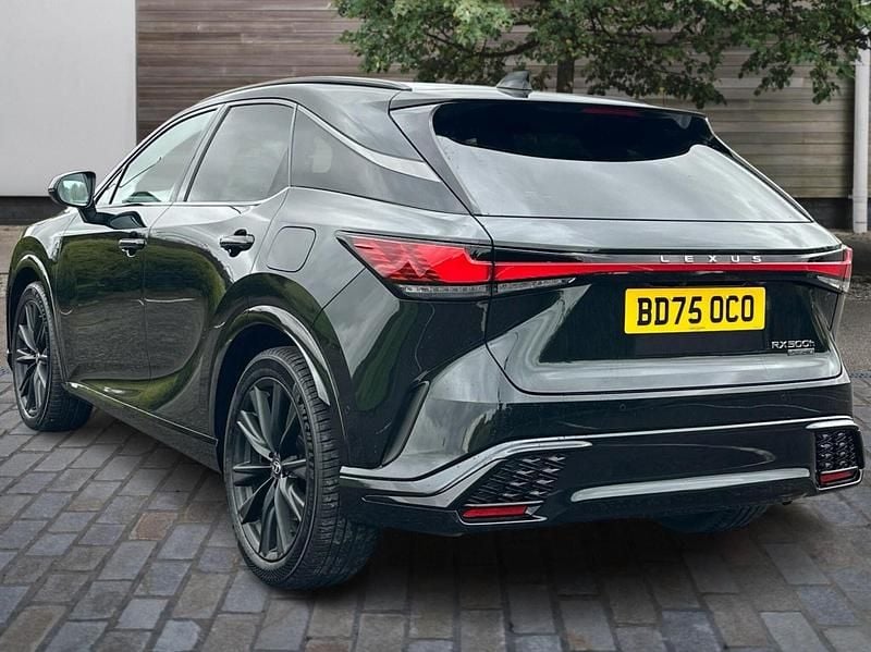 Used Lexus RX500h Sport Line 371 HP (272 kW) 2025 Black SUV