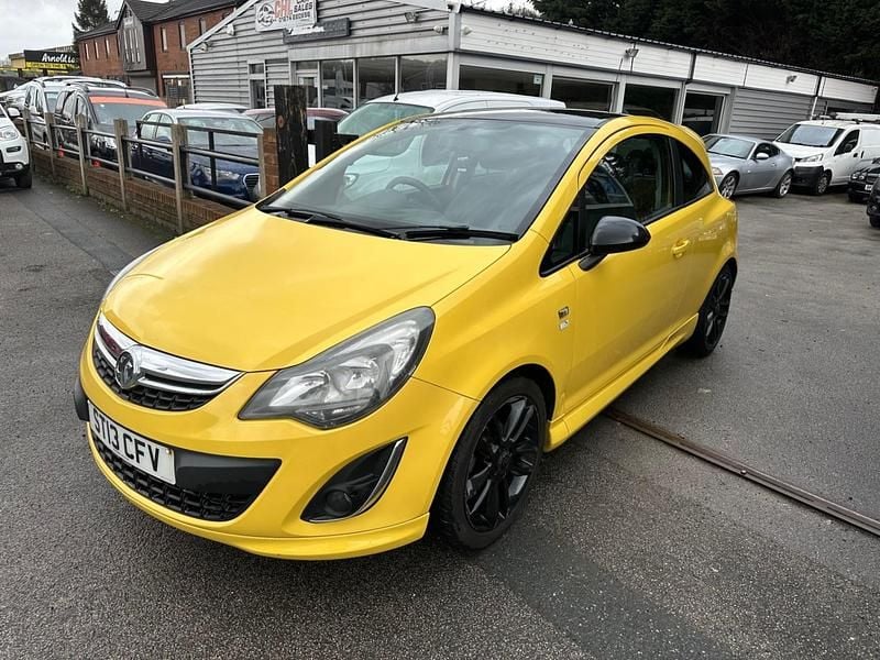 Used Vauxhall Corsa Edition 2013 Yellow Hatchback
