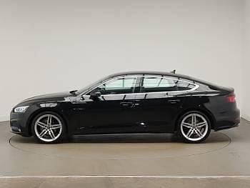 Used Audi A5 S-Line 150 HP (110 kW) 2020 Black Hatchback