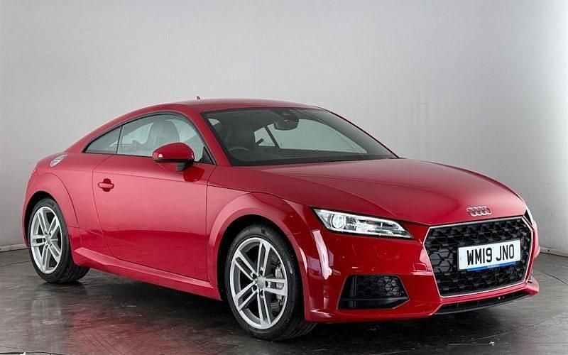 Used Audi TT Sport 245 HP (180 kW) 2019 Red Coupe