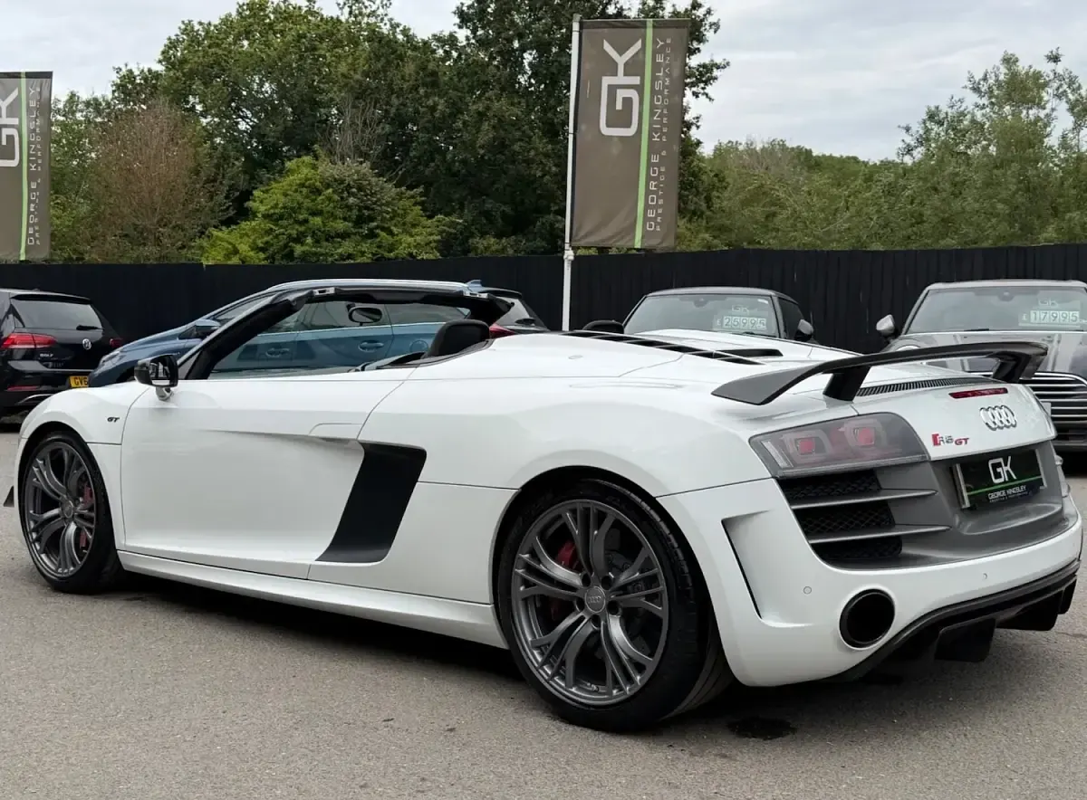Used Audi R8 Spyder Exclusive 2012 White Cabriolet