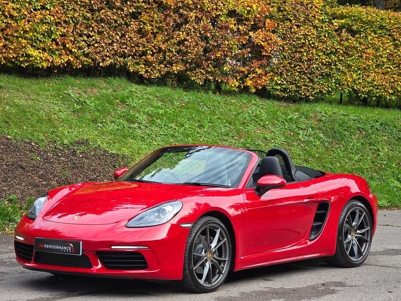 Used Porsche Boxster 2016 Red Cabriolet