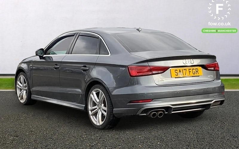 Used Audi A3 S-Line 150 HP (110 kW) 2017 Grey Sedan
