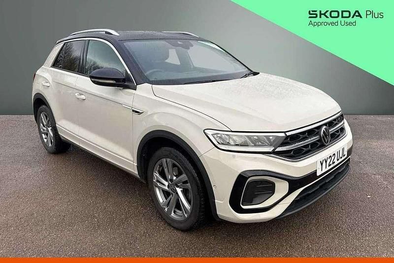Grey Used 2022 VW T-Roc R-line SUV | £21,000 (Good price) - Image 1/4