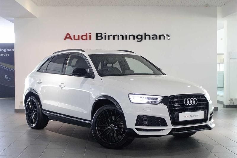 Glacier white, metallic Used 2017 Audi Q3 Black Edition SUV | £16,961 (Expensive) - Image 1/4