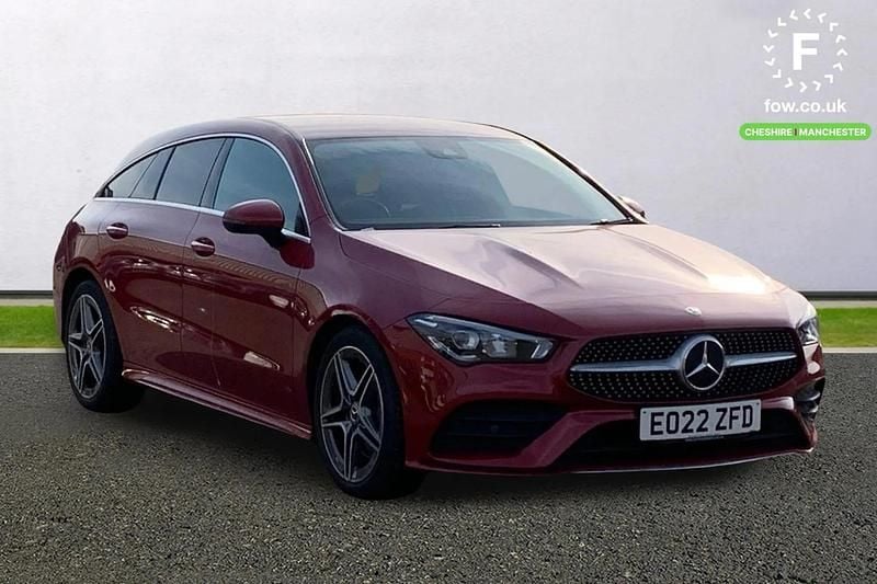 Used Mercedes CLA200 AMG line 163 HP (119 kW) 2022 Red Estate
