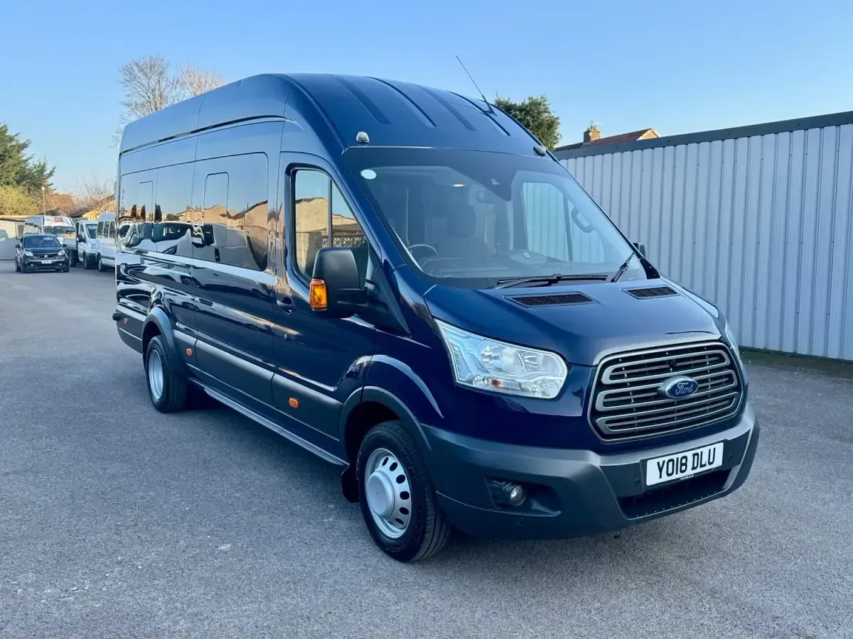 Used Ford Transit Trend 155 HP (114 kW) 2018 Blue