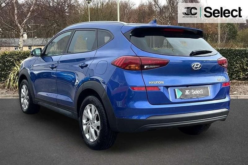 Used Hyundai Tucson SE 129 HP (94 kW) 2018 Blue SUV