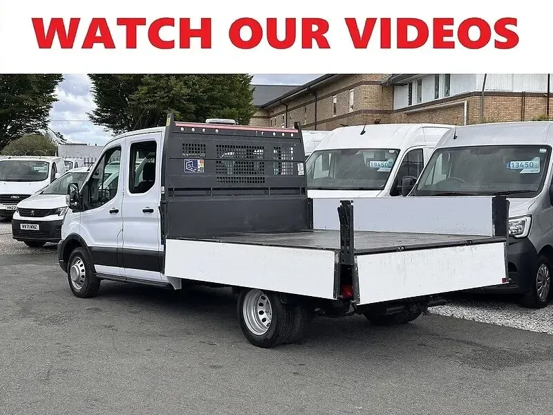 Used Ford Transit 130 HP (95 kW) 2023 White Van