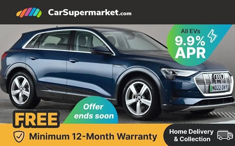 Blue Used 2022 Audi e-tron Comfort SUV | £20,197 (Good price) - Image 1/3