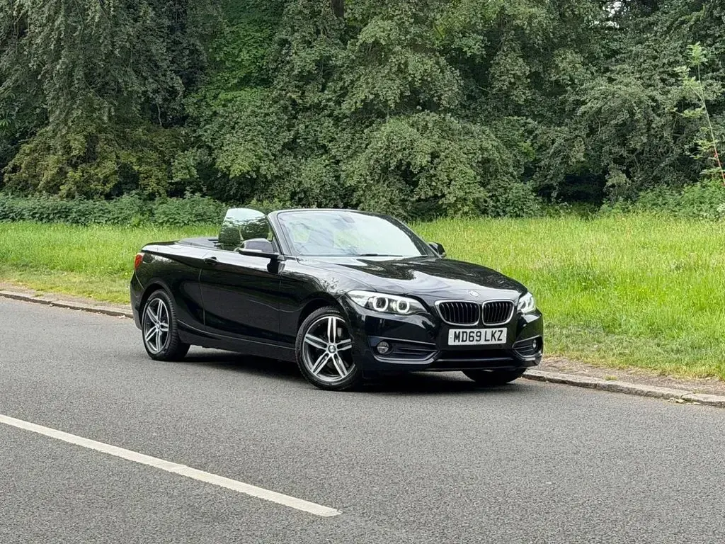 Used BMW 220 Sport Line 184 HP (135 kW) 2020 Black Cabriolet