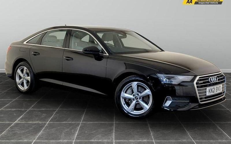 Black Used 2021 Audi A6 Sport Sedan | £20,295 (Good price) - Image 1/2