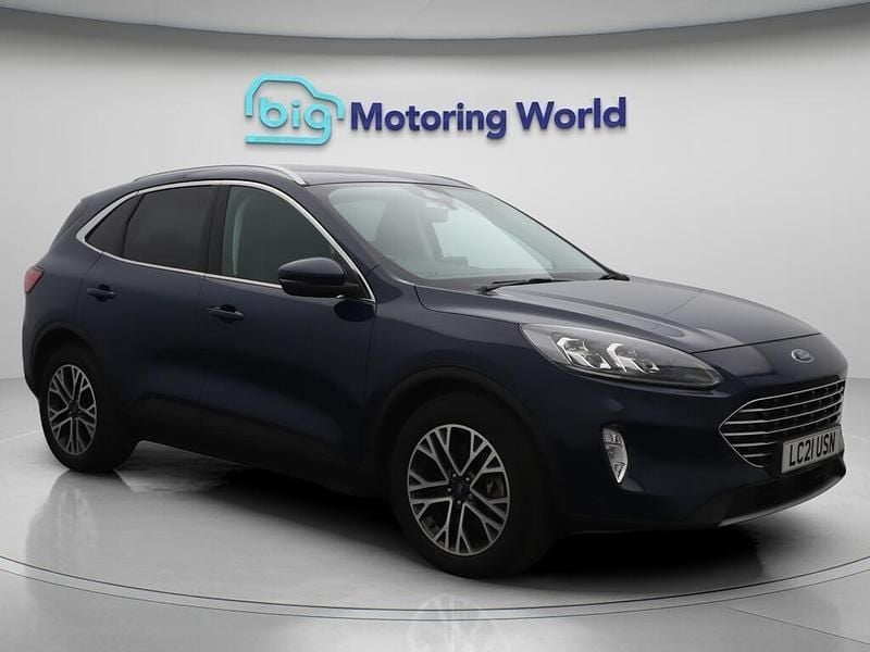 Blue Used 2021 Ford Kuga Titanium SUV | £13,500 (Good price) - Image 1/4
